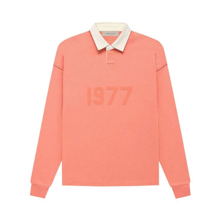 Fear of God Essentials Henley Rugby Coral
