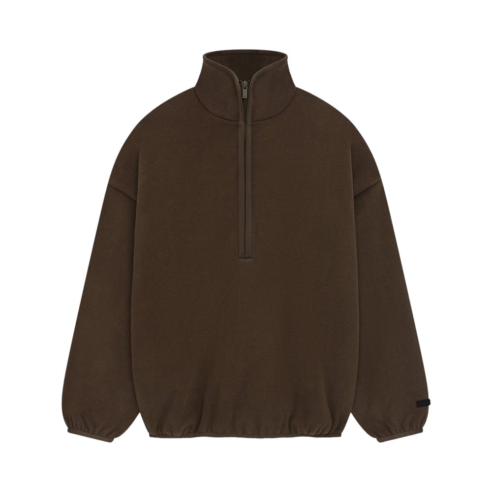 Fear of God Essentials Pique Polo Black