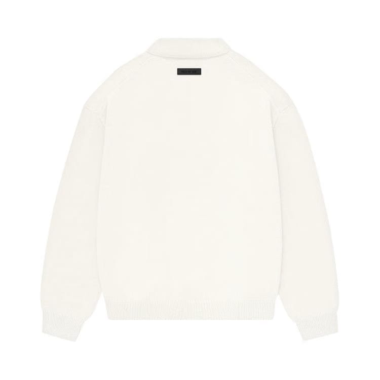 Fear of God Essentials Knit Polo Cloud Dancer