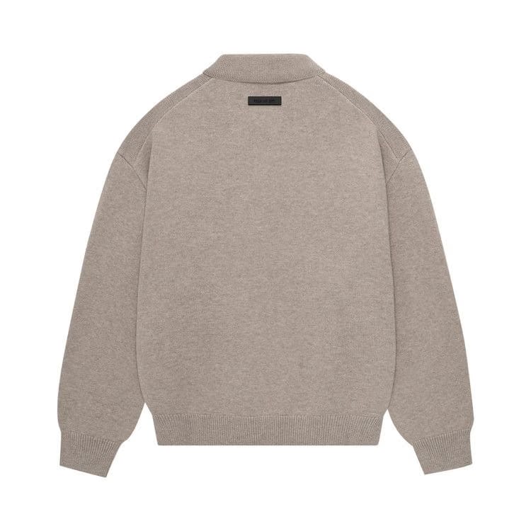 Fear of God Essentials Knit Polo Core Heather