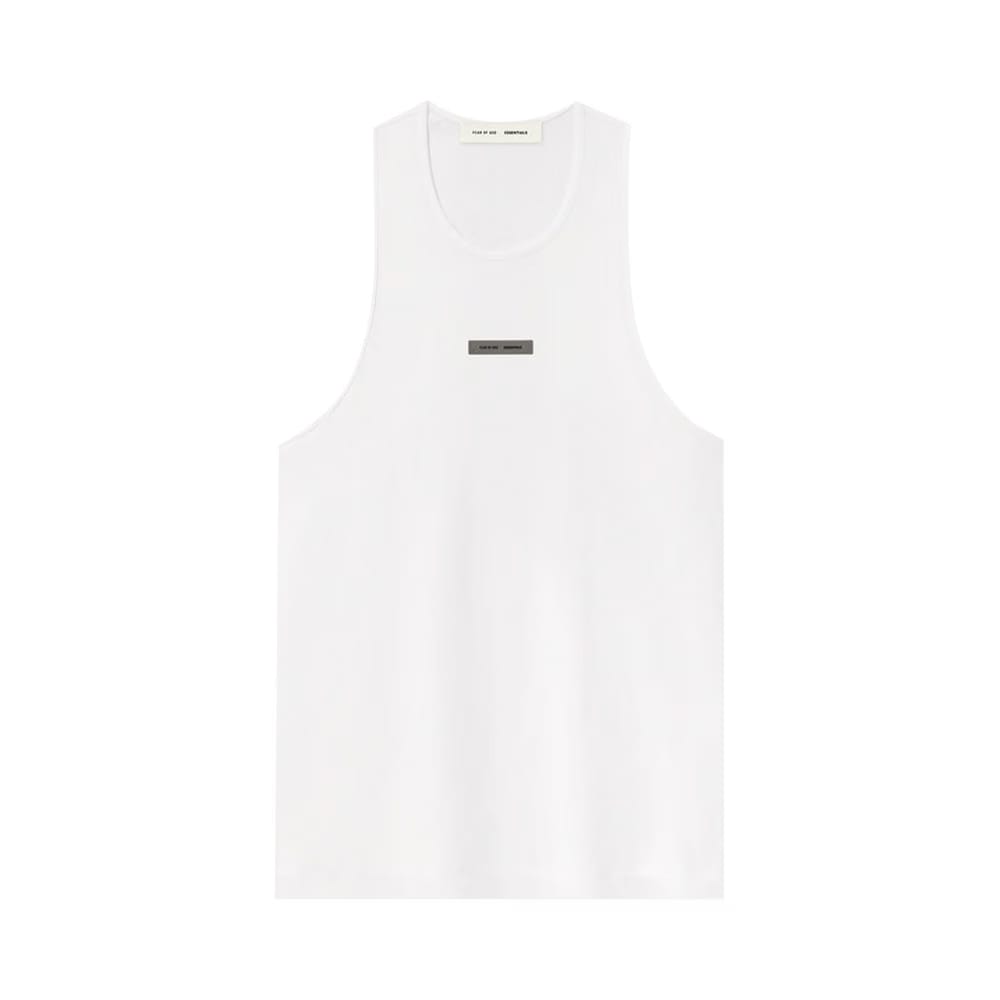 Fear of God Essentials Lightweight Essential Tank Bright White