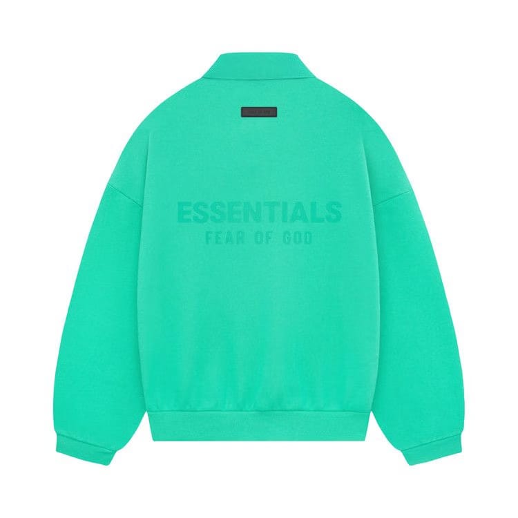 Fear of God Essentials Long-Sleeve Polo Mint Leaf