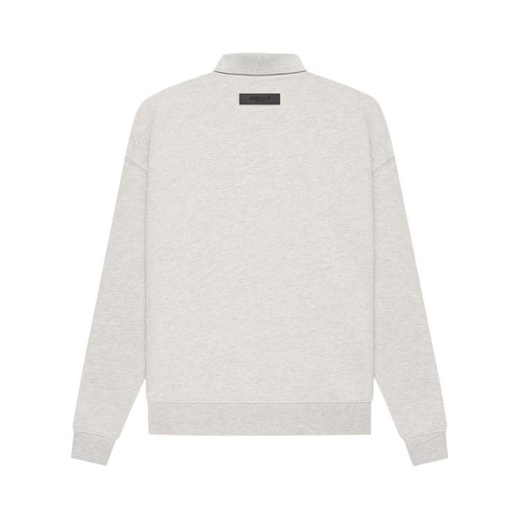 Fear of God Essentials Long-Sleeve Polo Light Oatmeal