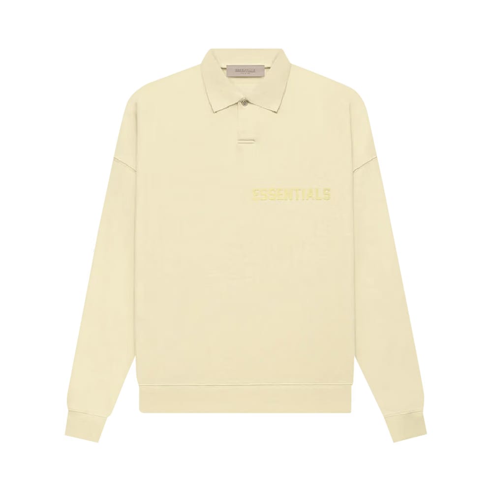 Fear of God Essentials Long-Sleeve Polo Canary