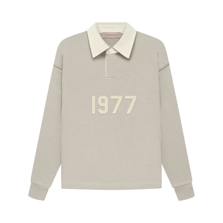Fear of God Essentials Henley Rugby Smoke