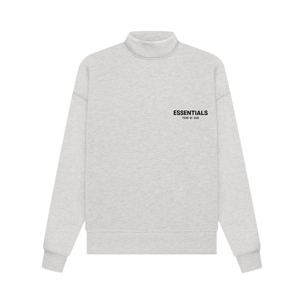 Fear of God Essentials Mockneck Light Oatmeal