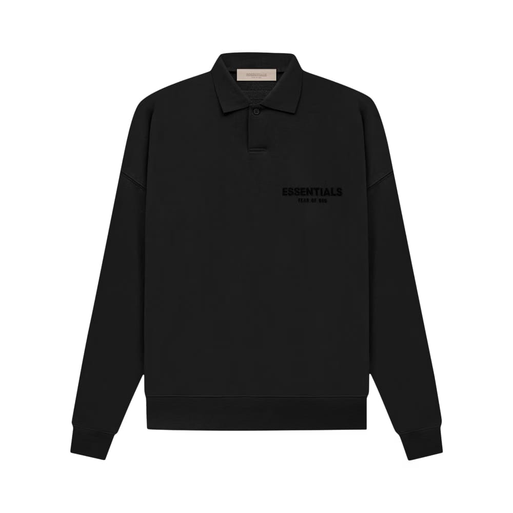 Fear of God Essentials Long-Sleeve Polo Stretch Limo