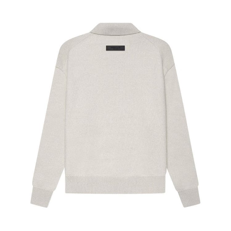 Fear of God Essentials Kids Big E Knit Polo Wheat