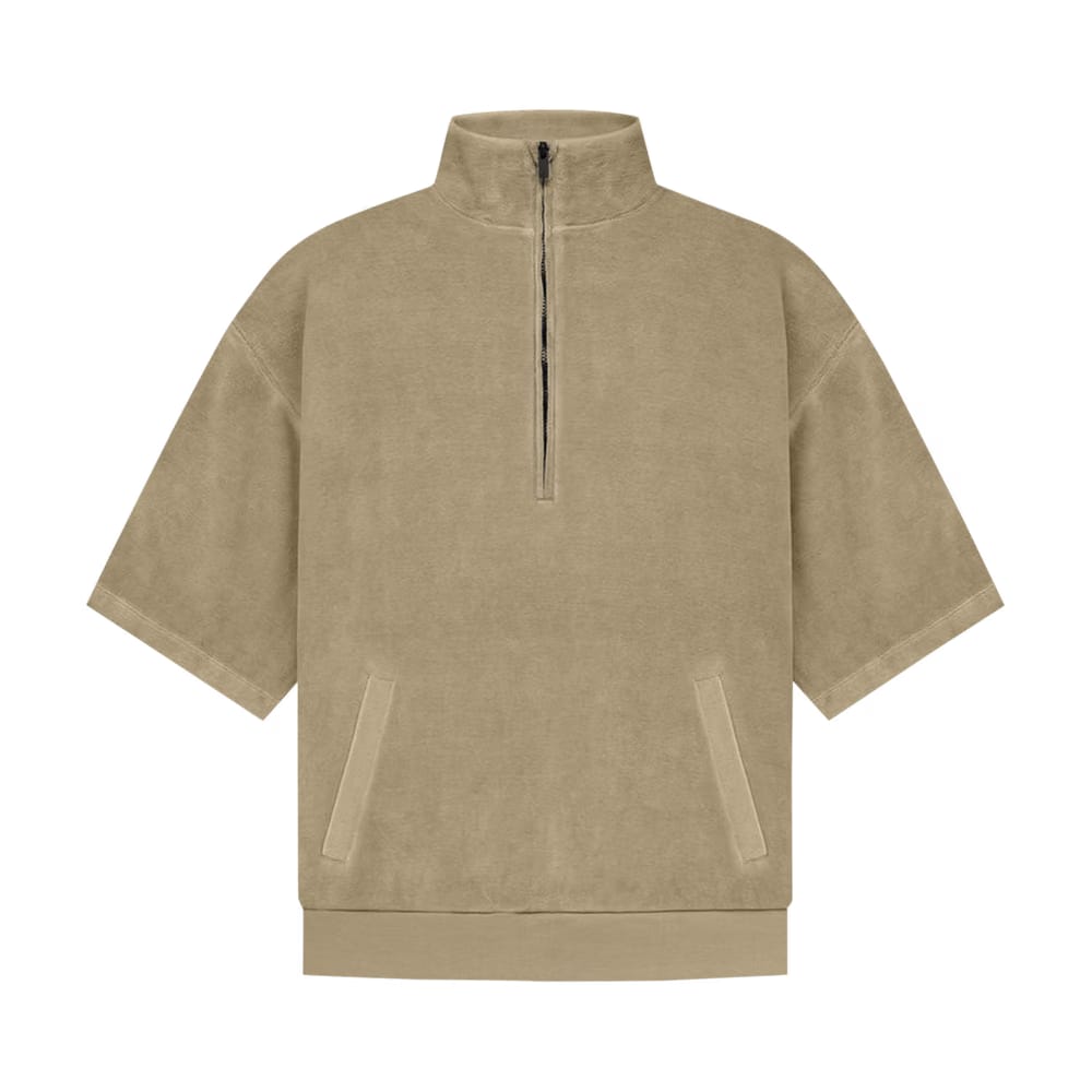 Fear of God Essentials Velour Mockneck Oak