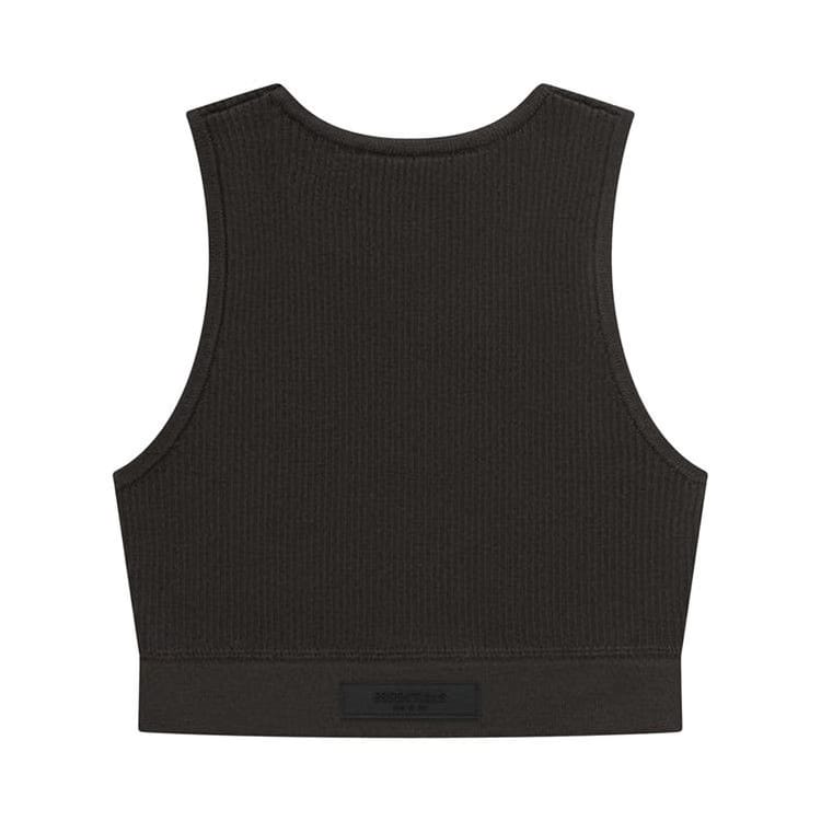 Fear of God Essentials Knit Rib Sport Tank Off Black