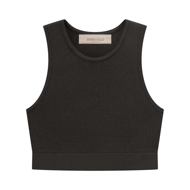 Fear of God Essentials Knit Rib Sport Tank Off Black