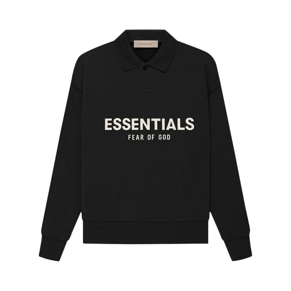 Fear of God Essentials Kids Long-Sleeve Polo Stretch Limo
