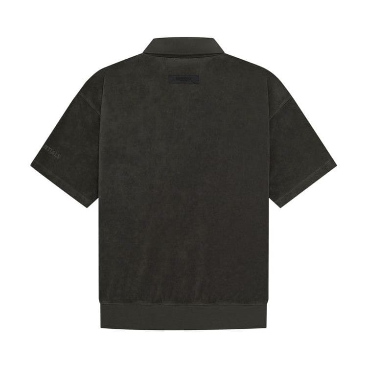 Fear of God Essentials Terry Polo Off Black