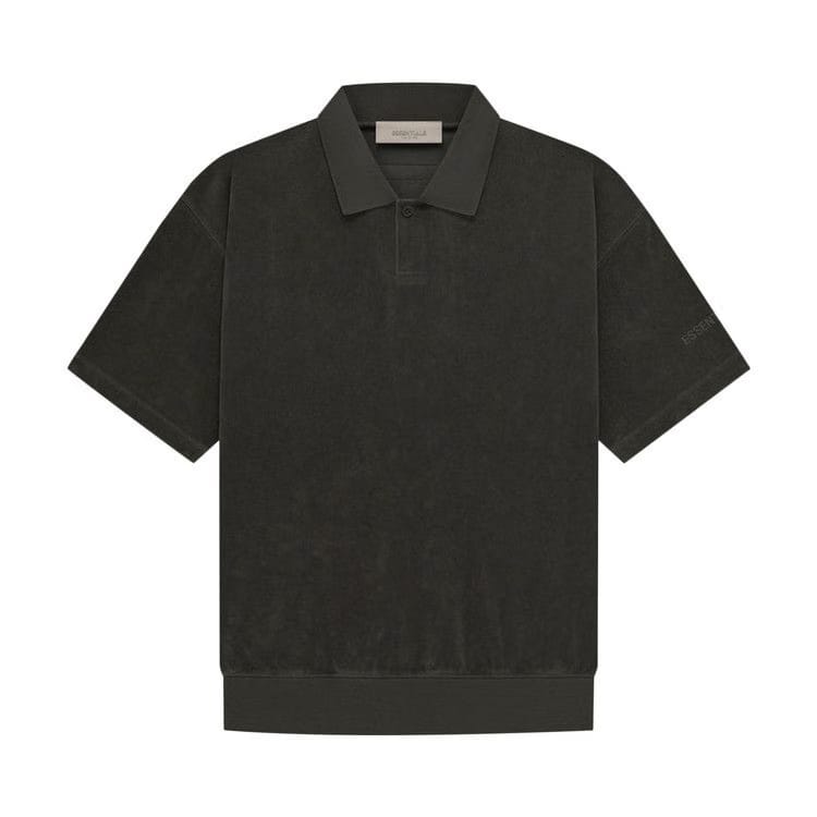 Fear of God Essentials Terry Polo Off Black