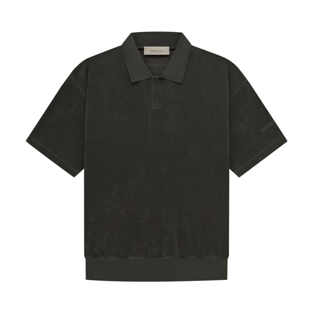 Fear of God Essentials Terry Polo Off Black