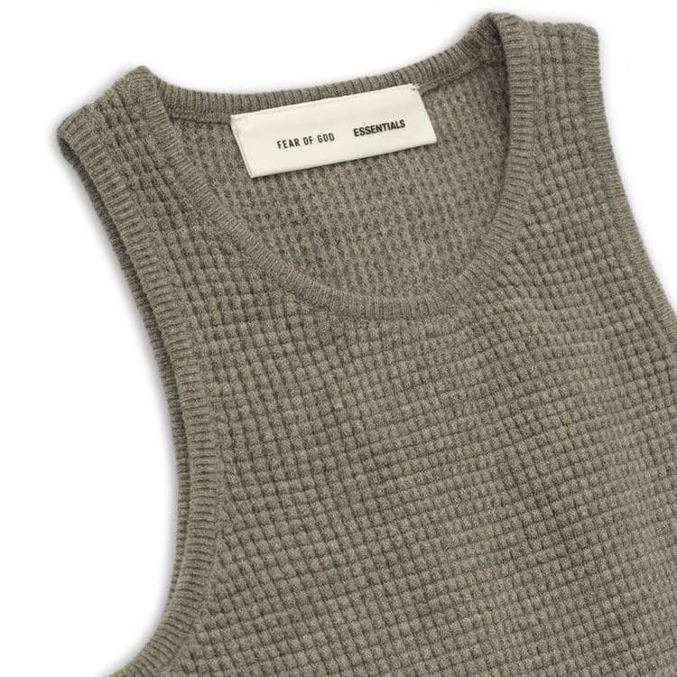 Fear of God Essentials Waffle Sport Tank Homestead Heather