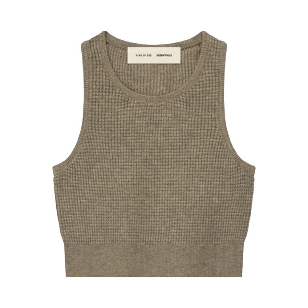 Fear of God Essentials Waffle Sport Tank Homestead Heather