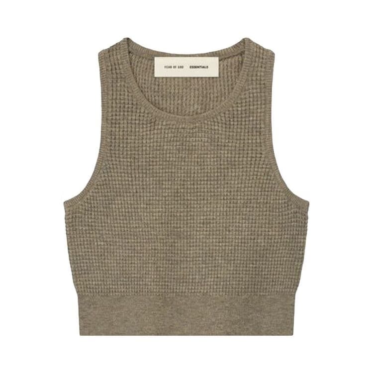 Fear of God Essentials Waffle Sport Tank Homestead Heather