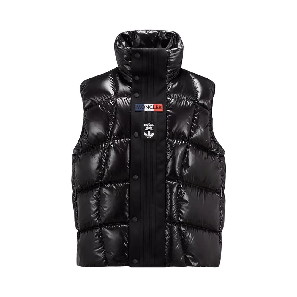 Moncler x adidas Bozon Down Vest Dark Green