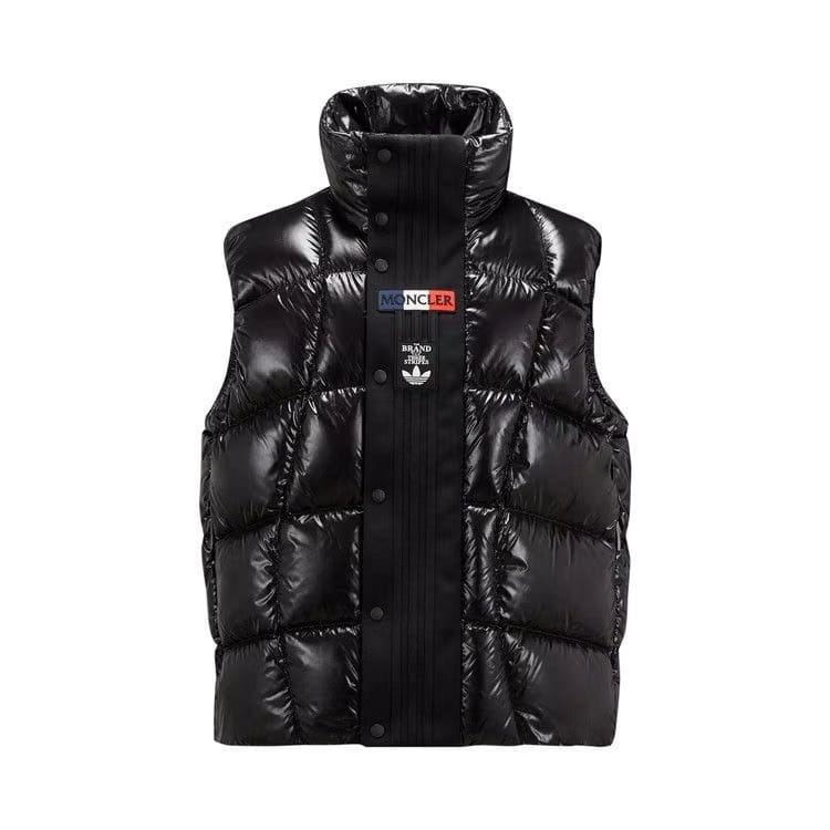 Moncler x adidas Bozon Down Vest Dark Green