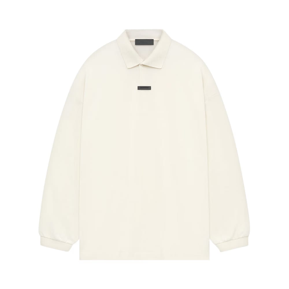 Fear of God Essentials Pique Long-Sleeve Polo Shell
