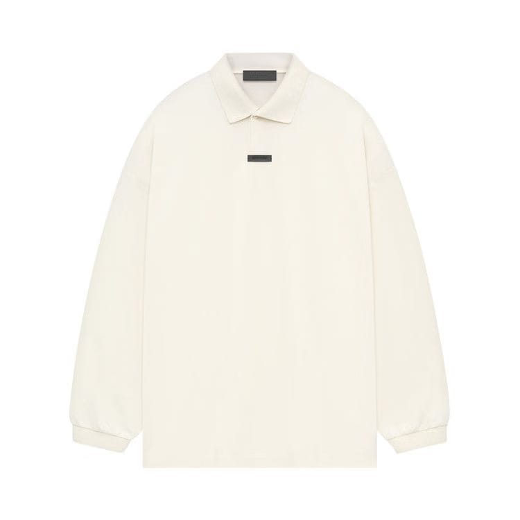 Fear of God Essentials Pique Long-Sleeve Polo Shell