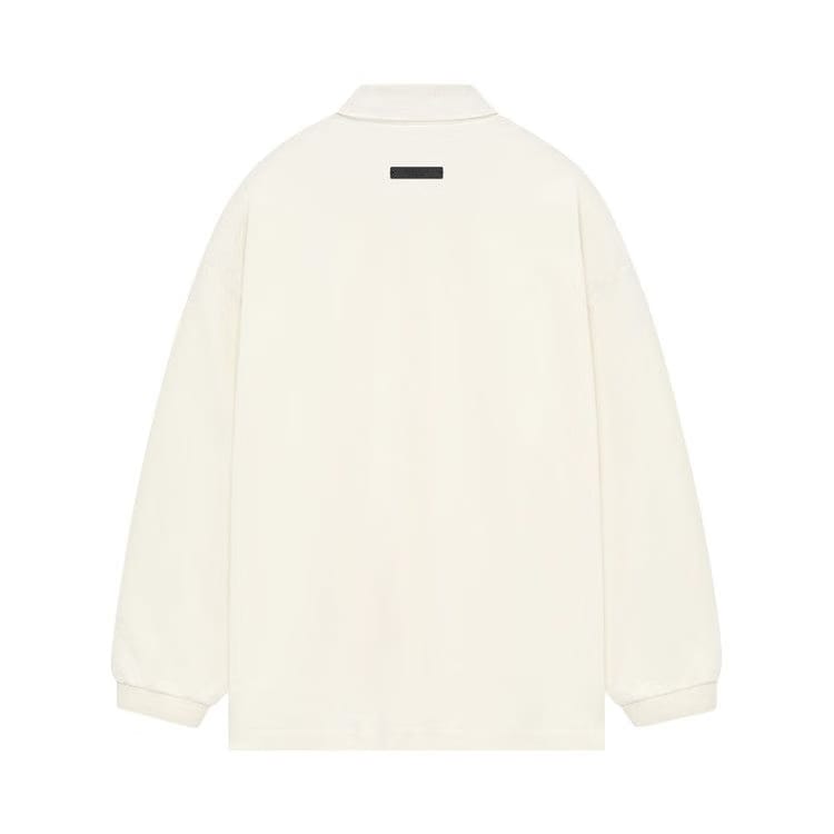 Fear of God Essentials Pique Long-Sleeve Polo Shell