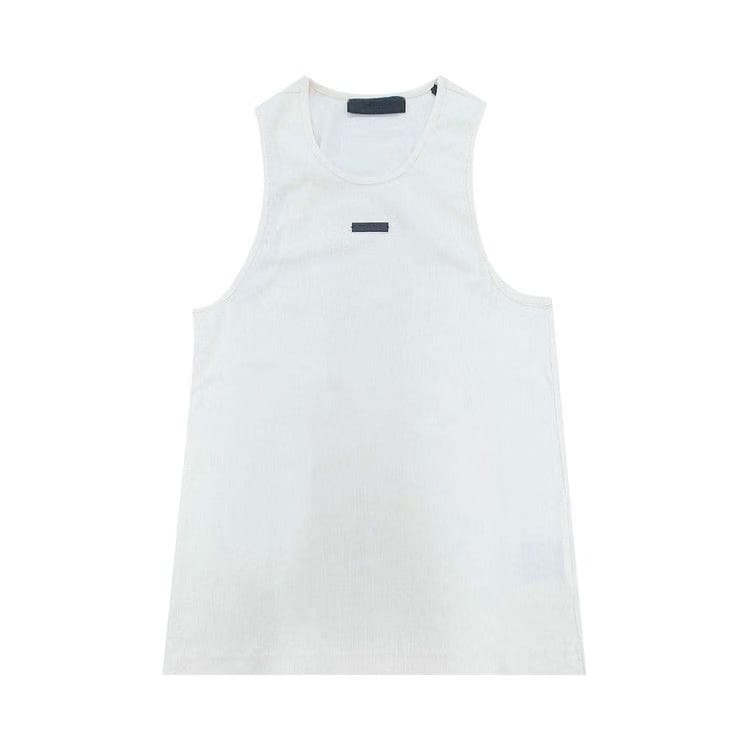 Fear of God Essentials Ribbed Tank White