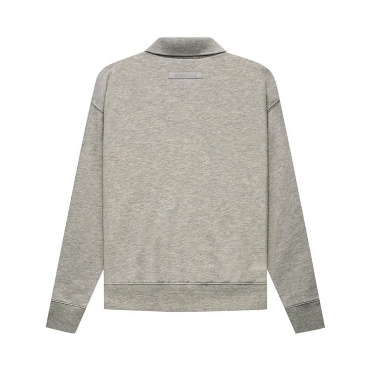 Fear of God Essentials Kids Long-Sleeve Polo Oatmeal