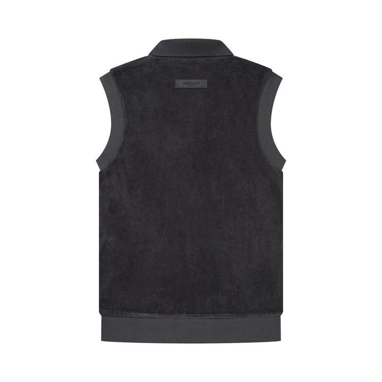 Fear of God Essentials Velour Sleeveless Polo Iron