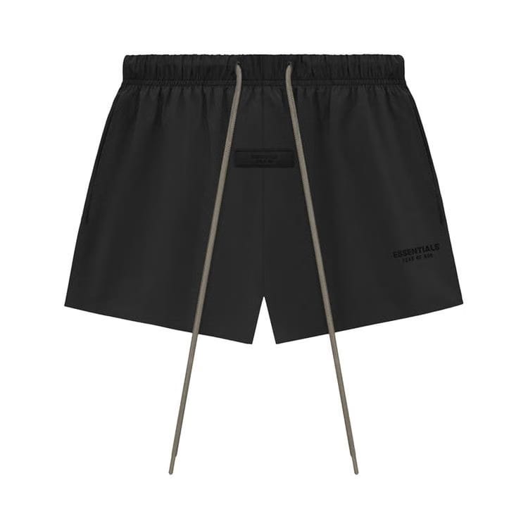 Fear of God Essentials Nylon Running Shorts Black
