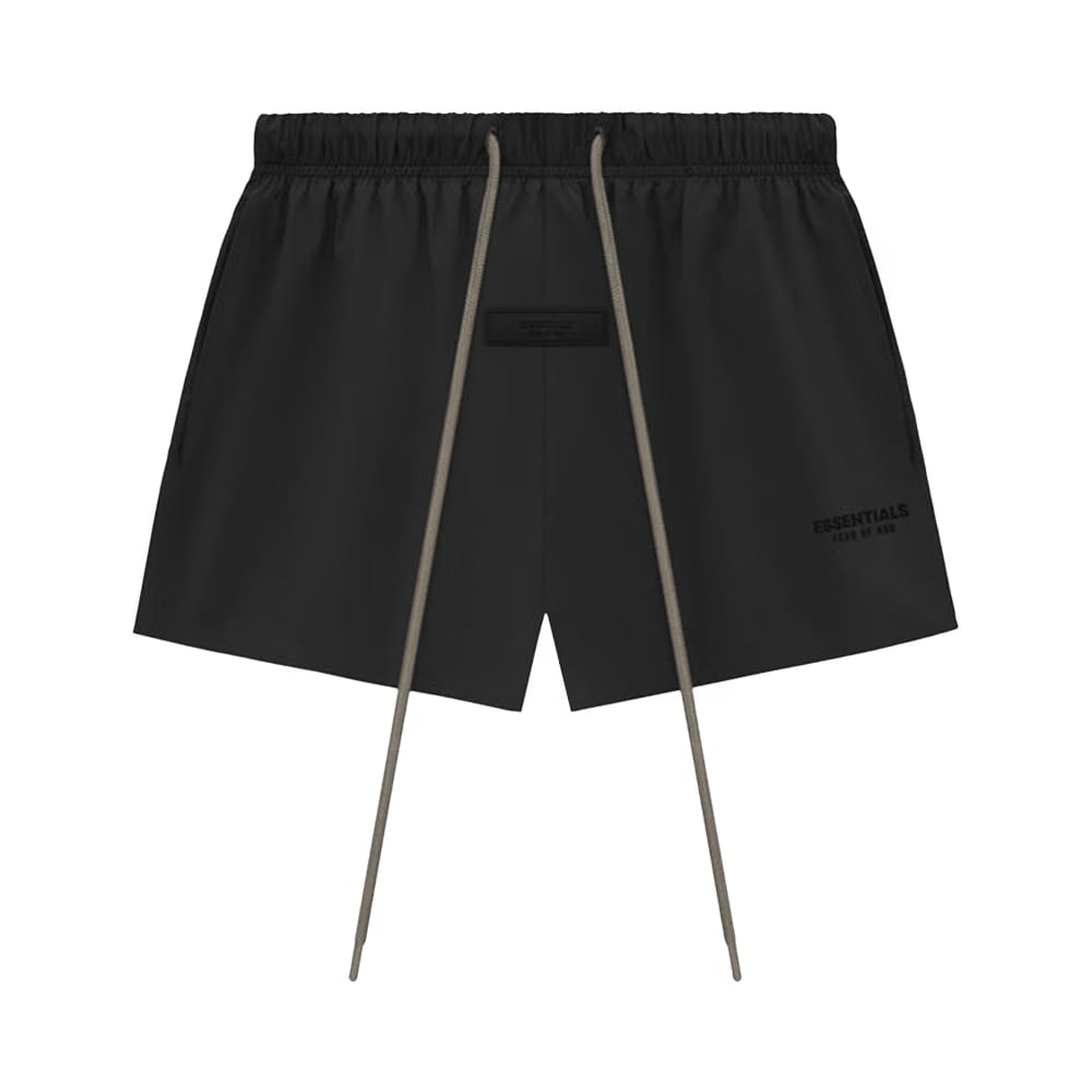 Fear of God Essentials Nylon Running Shorts Black