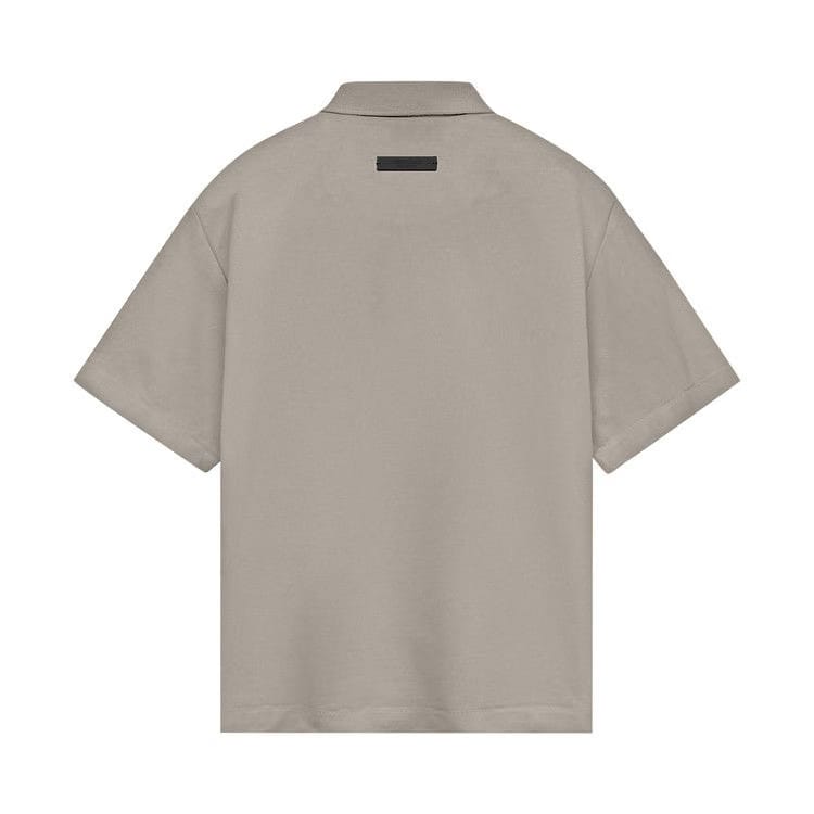 Fear of God Essentials Pique Polo Heather Grey