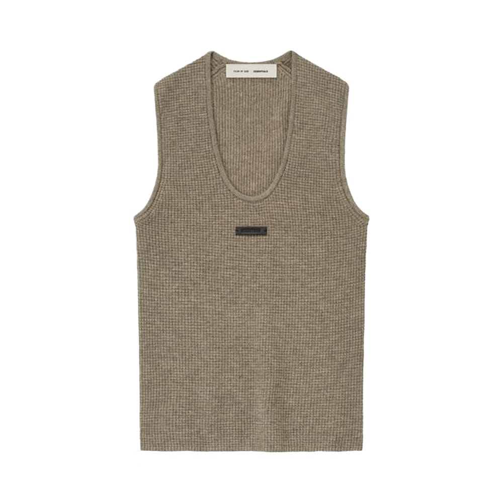 Fear of God Essentials Waffle Tank Homestead Heather