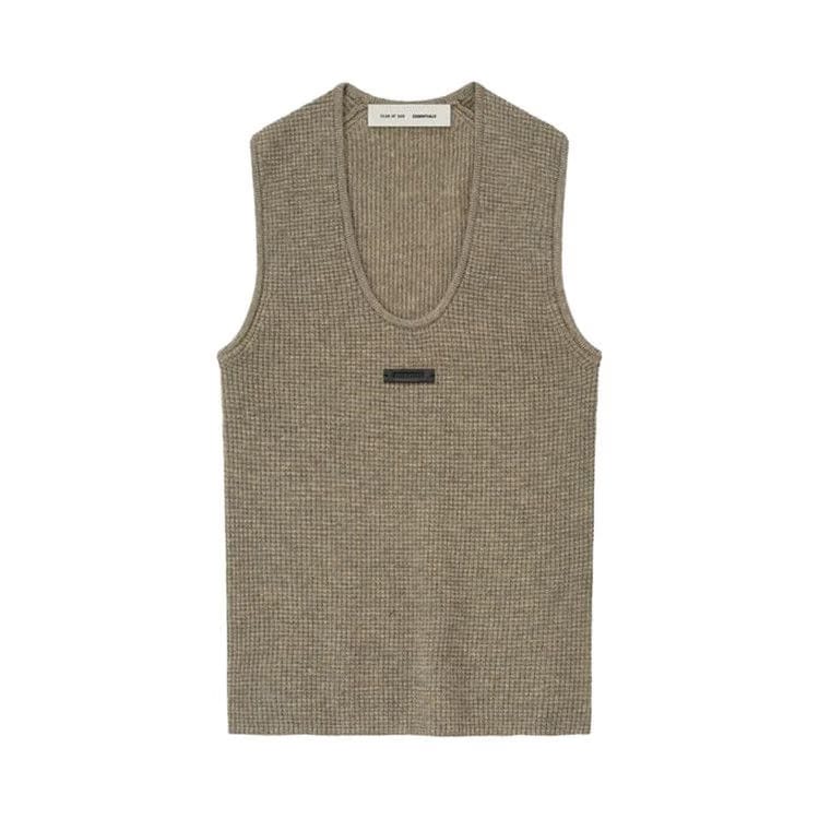 Fear of God Essentials Waffle Tank Homestead Heather