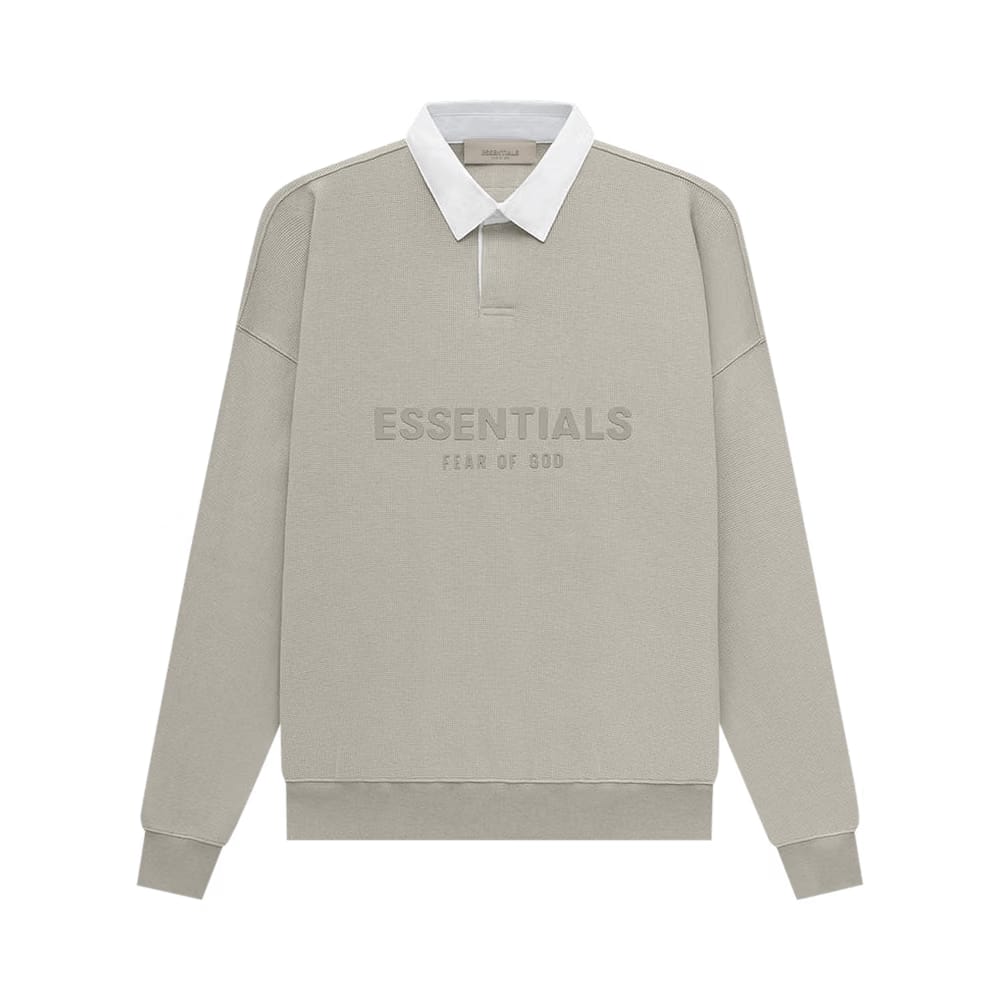 Fear of God Essentials Waffle Henley Rugby Seal