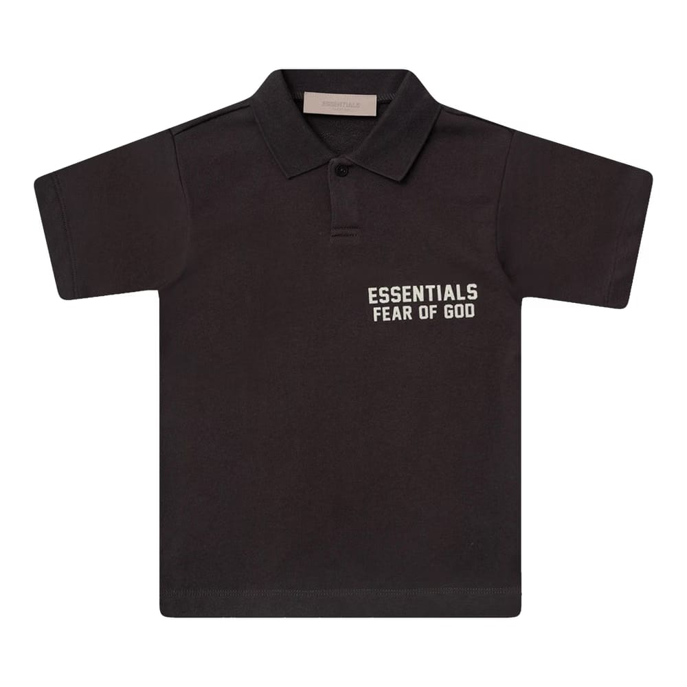 Fear of God Essentials Kids Shorts-Sleeve Polo Iron