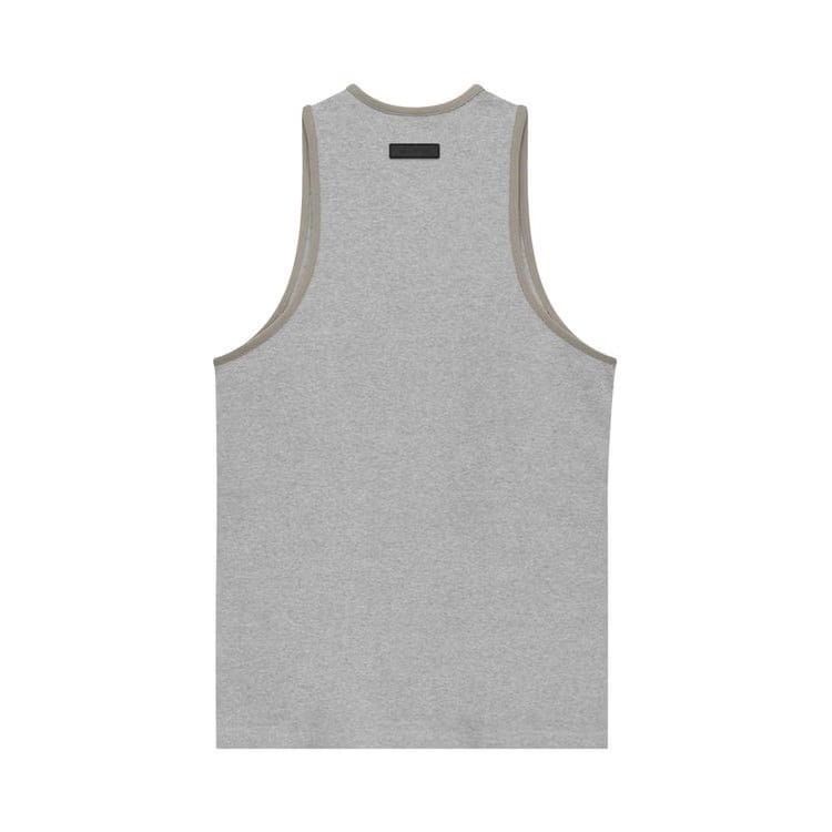 Fear of God Essentials Heavy Jersey Tank Top Light Heather Grey
