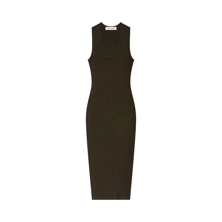 Fear of God Essentials Rib Tank Dress Brown
