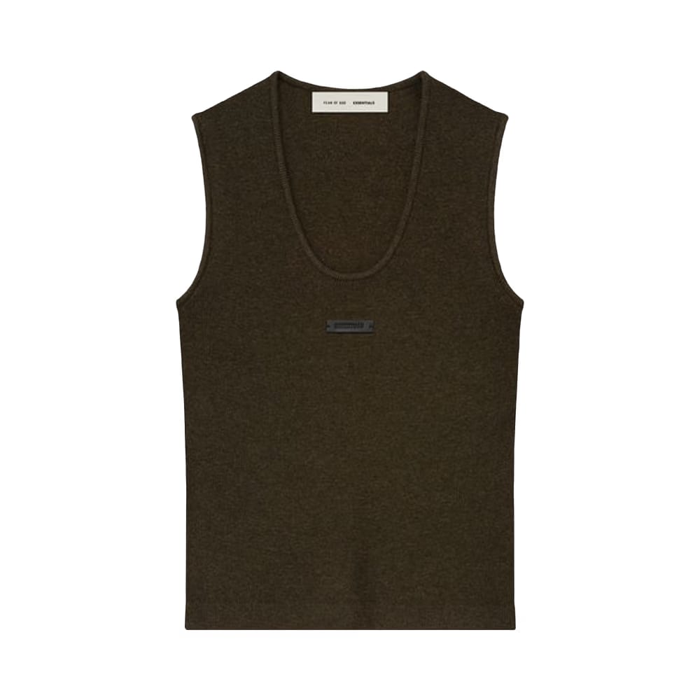 Fear of God Essentials Rib Tank Brown