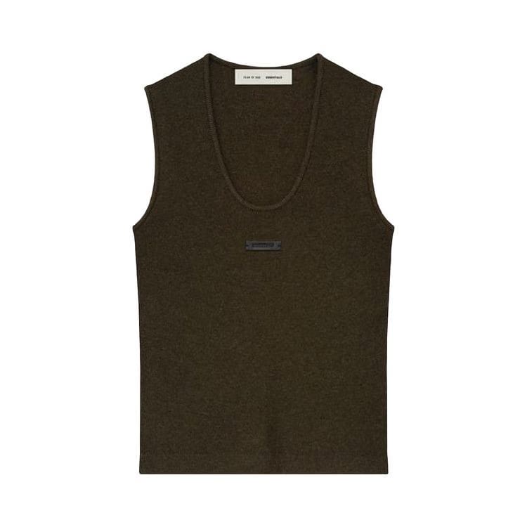 Fear of God Essentials Rib Tank Brown