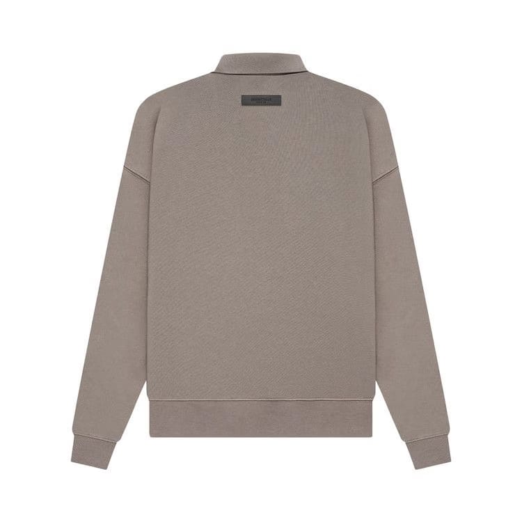 Fear of God Essentials Long-Sleeve Polo Desert Taupe