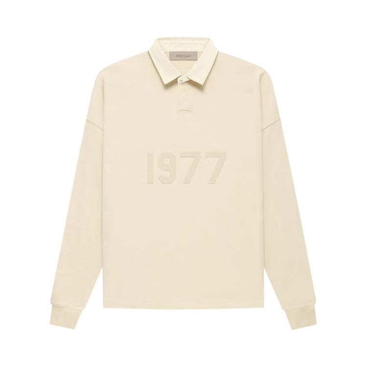 Fear of God Essentials Henley Rugby Egg Shell