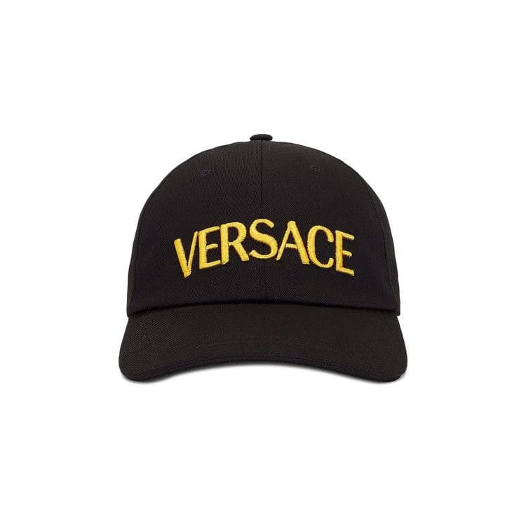 Versace Logo Cap Black/Gold