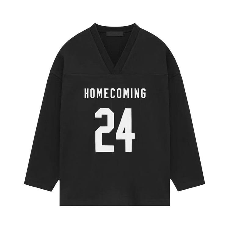 Fear of God Essentials Heavy Fleece Hockey Jersey Black