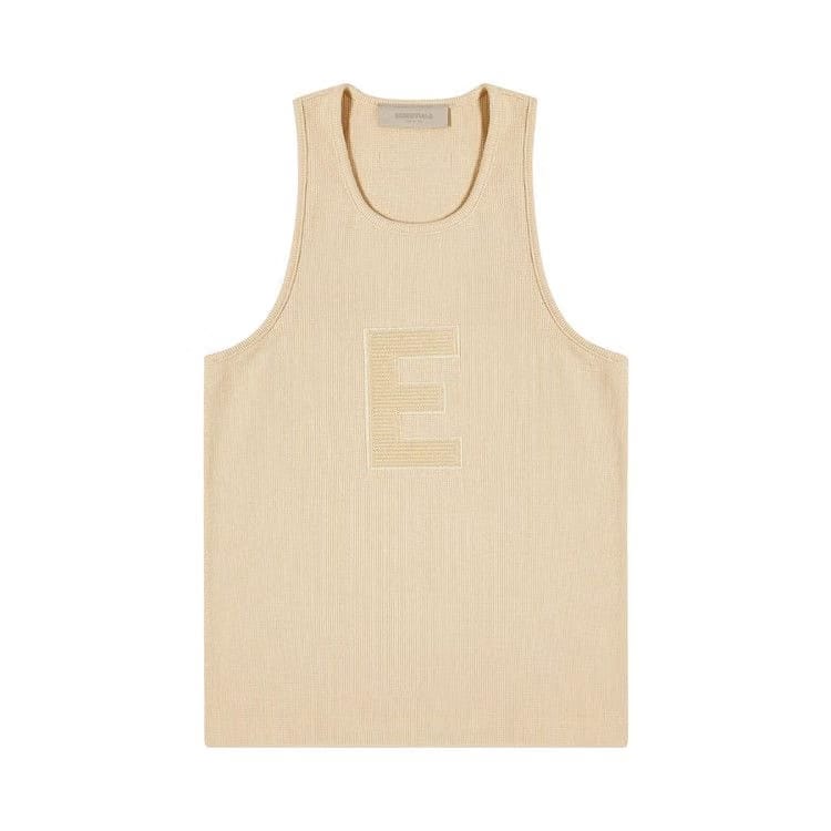 Fear of God Essentials Waffle Tank Sand