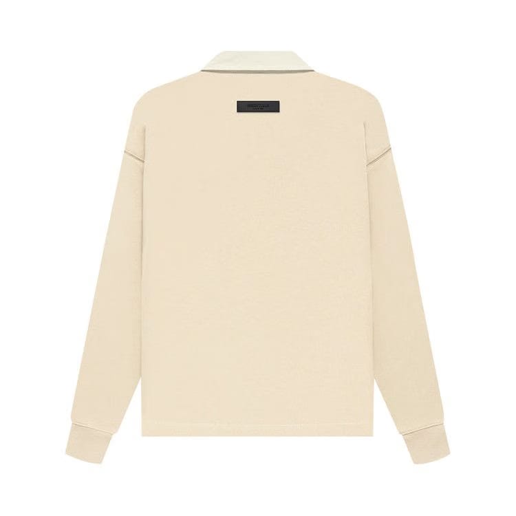 Fear of God Essentials Kids Henley Rugby Egg Shell