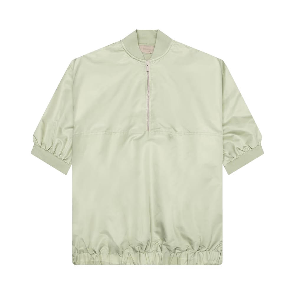 Fear of God Essentials Half Zip Pullover Seafoam
