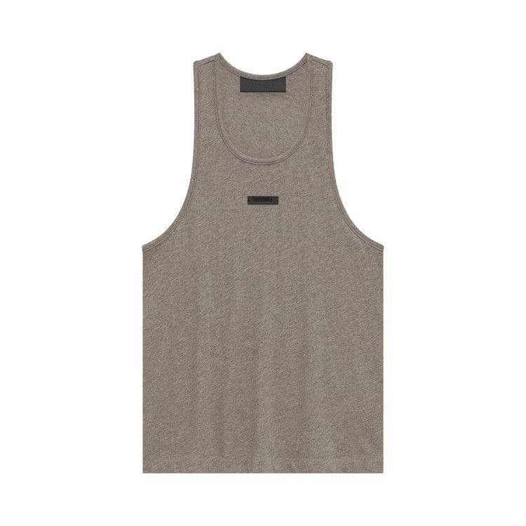 Fear of God Essentials Tri-Blend Tank Top Heather Grey