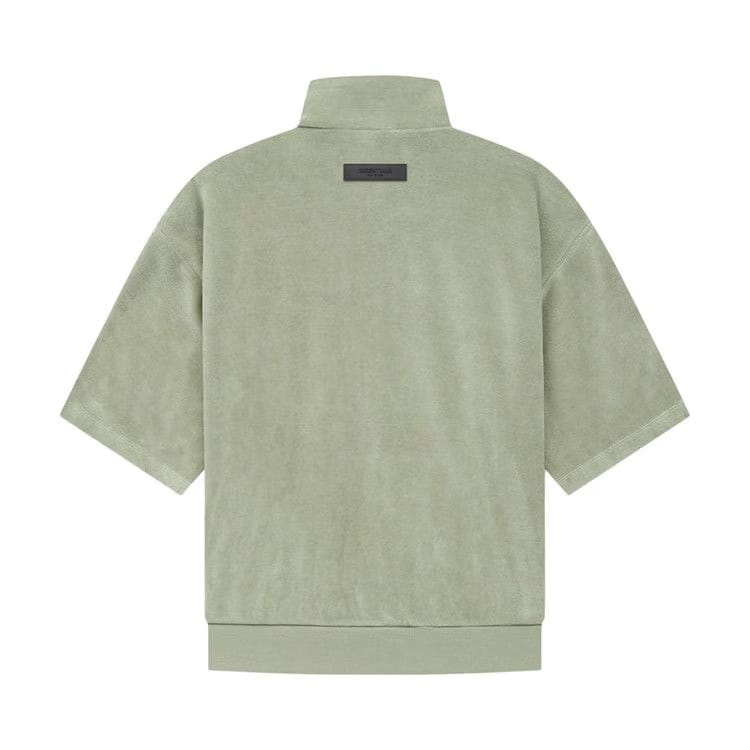 Fear of God Essentials Velour Mockneck Seafoam